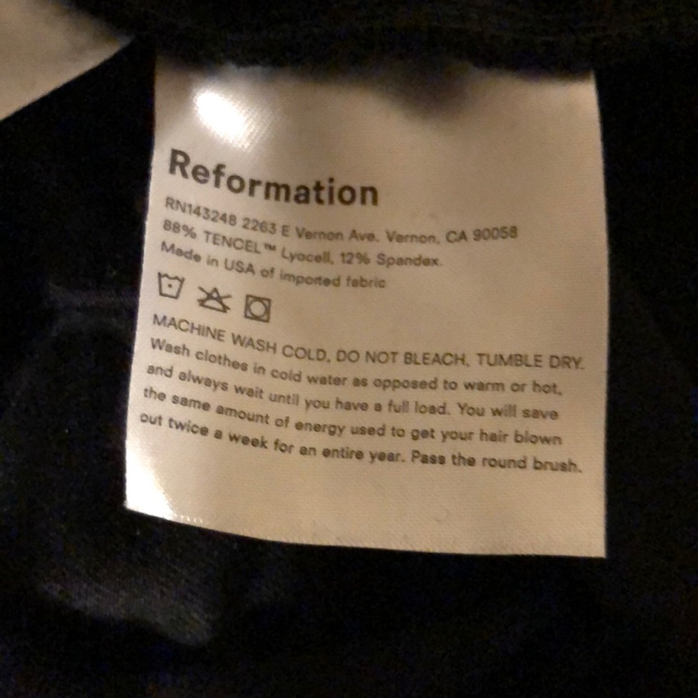 Reformation Dress Black dress by New๐๐๐ - Picture 7 of 8